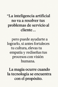 La inteligencia artificial en servicio al cliente: cómo WhatsApp Business API y la automatización pueden mejorar la experiencia del usuario.