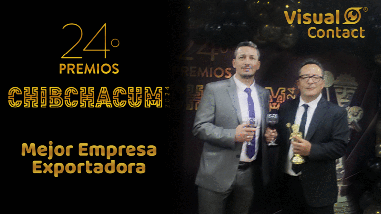 Visual Contact, Mejor Empresa Exportadora de los premios Chibchacum 2024