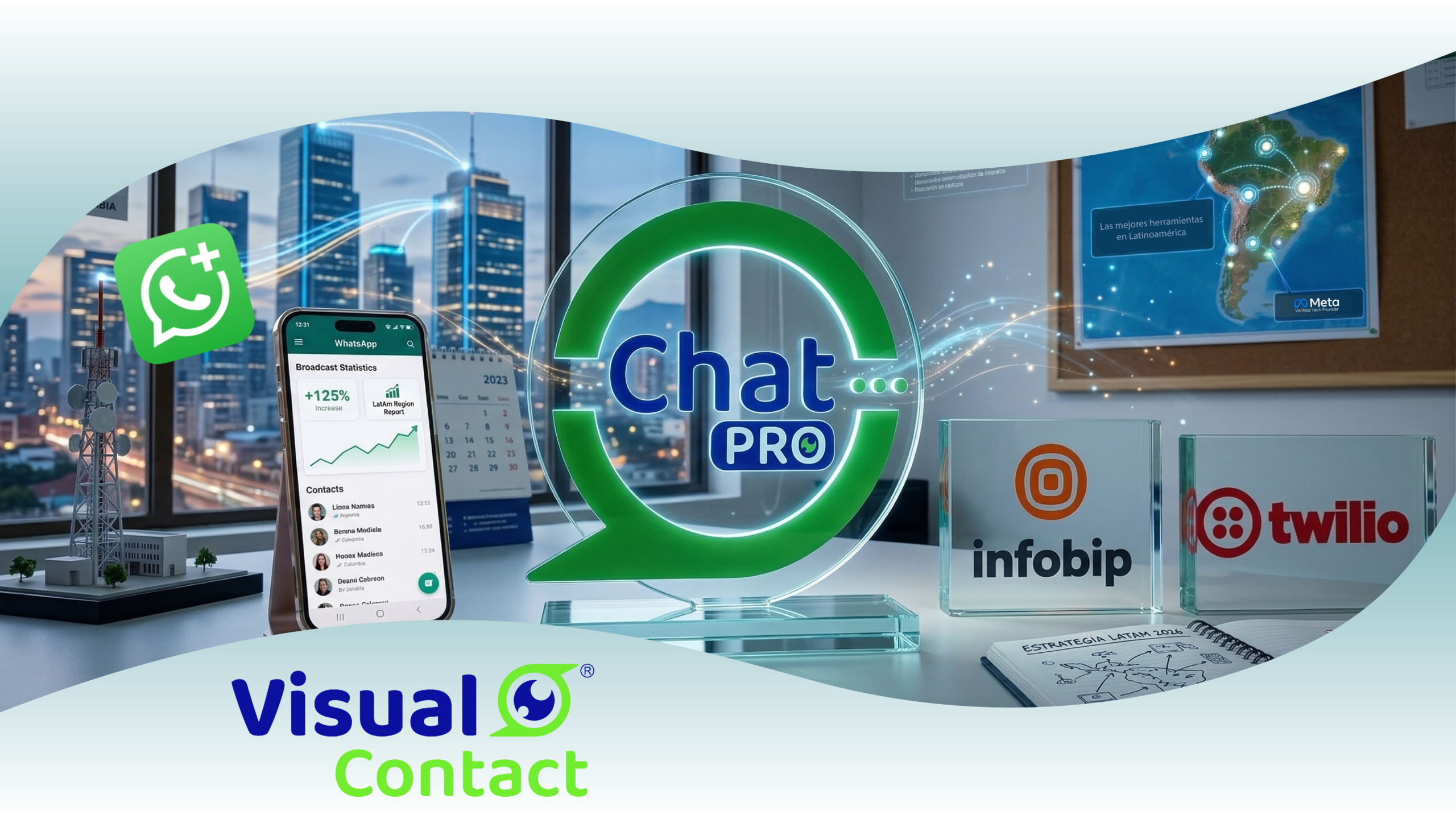 Herramientas de envío masivo de WhatsApp en América Latina (2026)